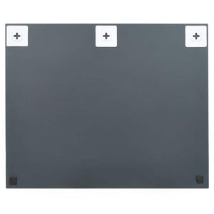 vidaXL Frameless Wall Mirror with LED Lighting Rectangular Glass