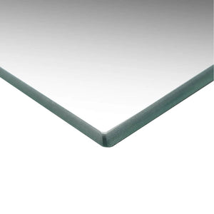 vidaXL Frameless Wall Mirror with LED Lighting Rectangular Glass