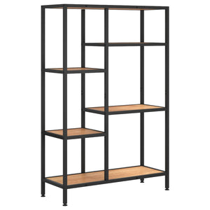 vidaXL Bookshelf 80x30x120 cm Steel and Engineered Wood