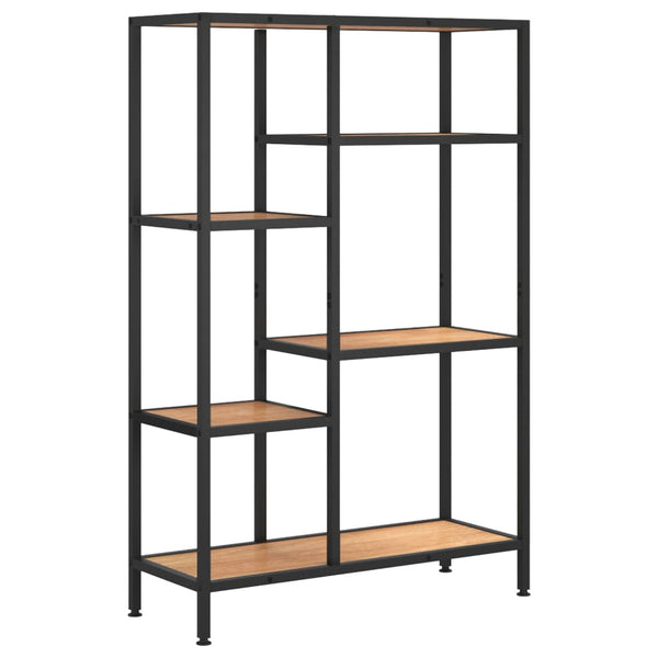 vidaXL Bookshelf 80x30x120 cm Steel and Engineered Wood