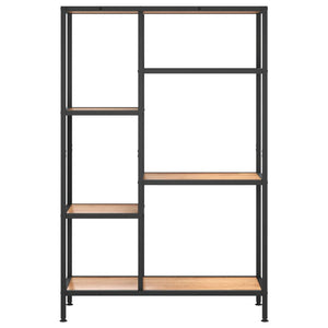vidaXL Bookshelf 80x30x120 cm Steel and Engineered Wood