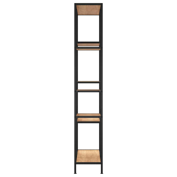 vidaXL Bookshelf 80x30x180 cm Steel and Engineered Wood