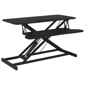 vidaXL Adjustable Workstation 90x40x(13-50) cm Steel Engineered Wood