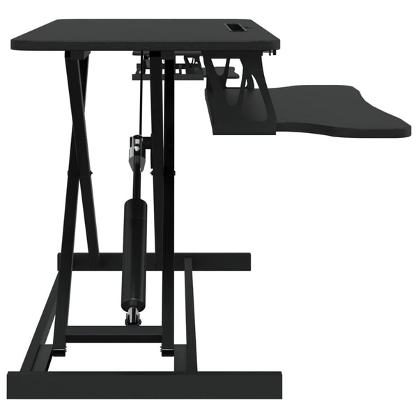vidaXL Adjustable Workstation 90x40x(13-50) cm Steel Engineered Wood