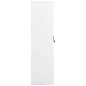 vidaXL Wardrobe White 80x50x180 cm Steel