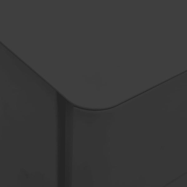 vidaXL Filing Cabinet with Castors Anthracite 30x45x59 cm Steel