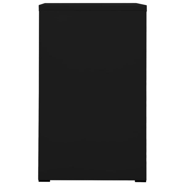 vidaXL Filing Cabinet Black 46x62x102.5 cm Steel