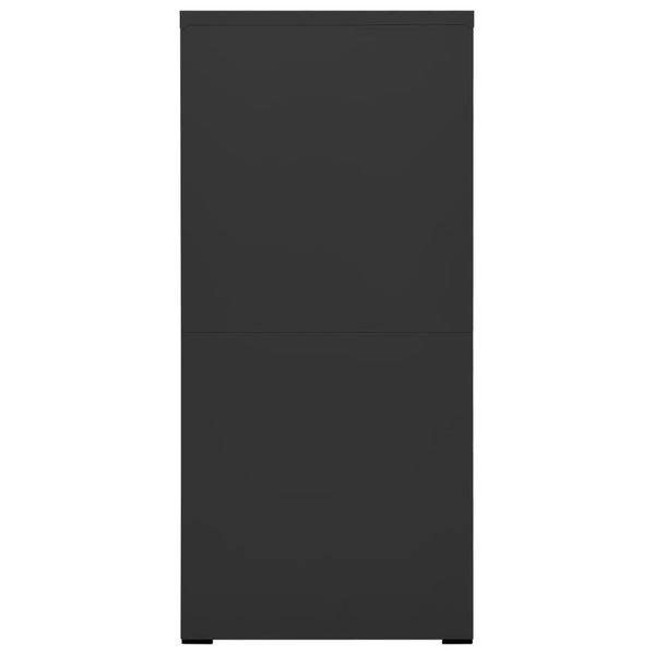 vidaXL Filing Cabinet Anthracite 46x62x133 cm Steel