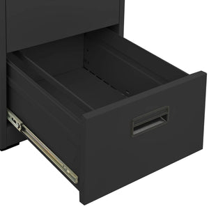 vidaXL Filing Cabinet Anthracite 46x62x133 cm Steel