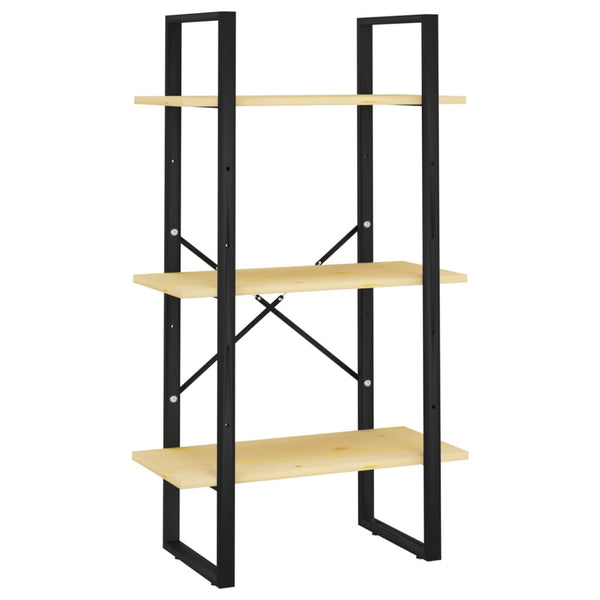 Massivholz Standregal Kiefer 60x30x105 cm