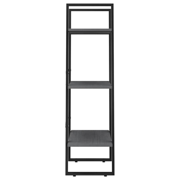 Graues Kiefer Massivholz Standregal 60x105 cm