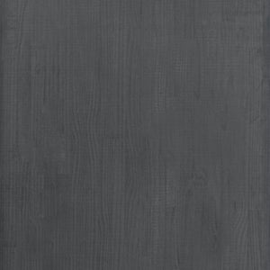 Graues Kiefer Massivholz Standregal 60x105 cm