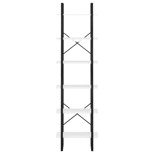 Weißes Lagerregal 60x30x210 cm