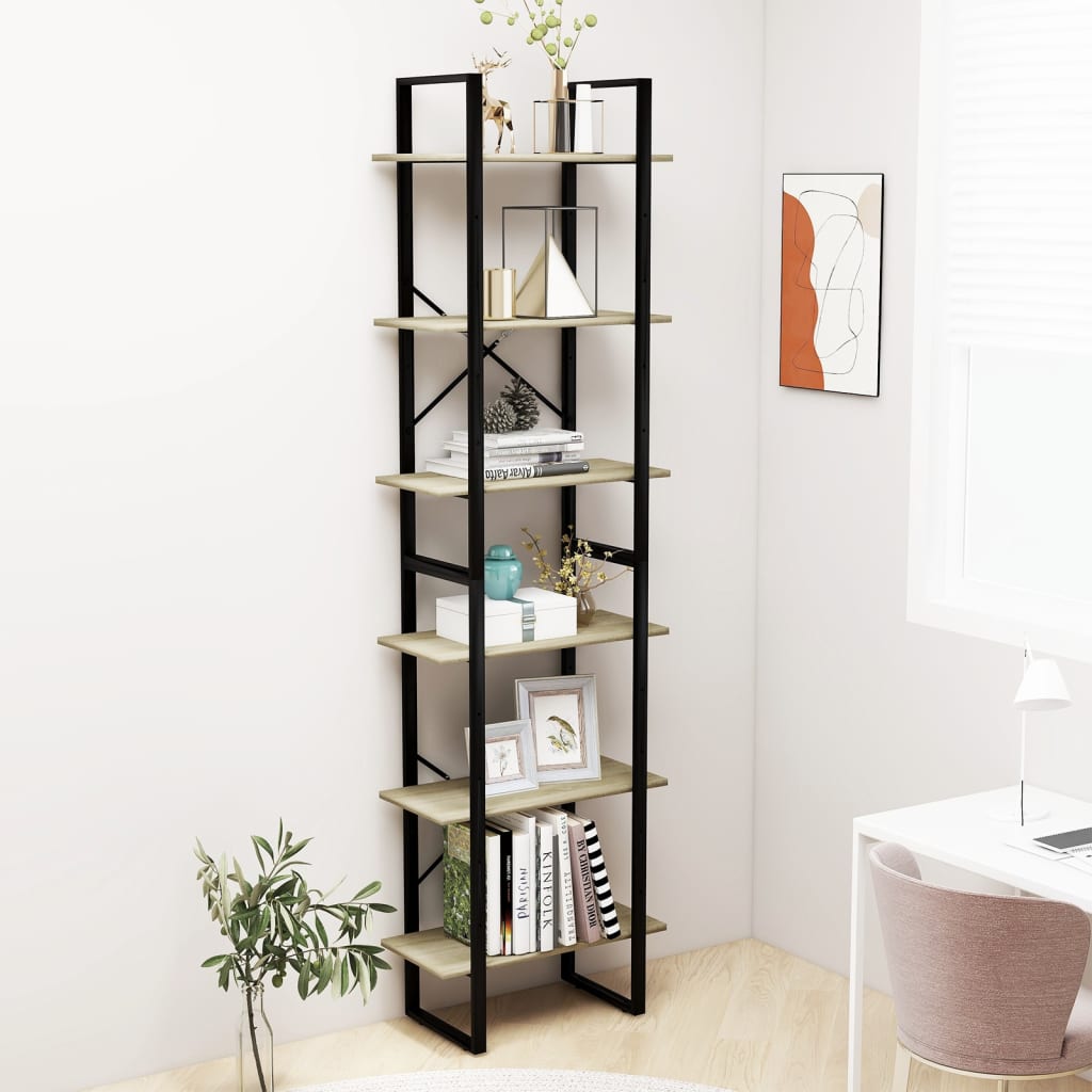 Lagerregal Sonoma Eiche 60x210 cm