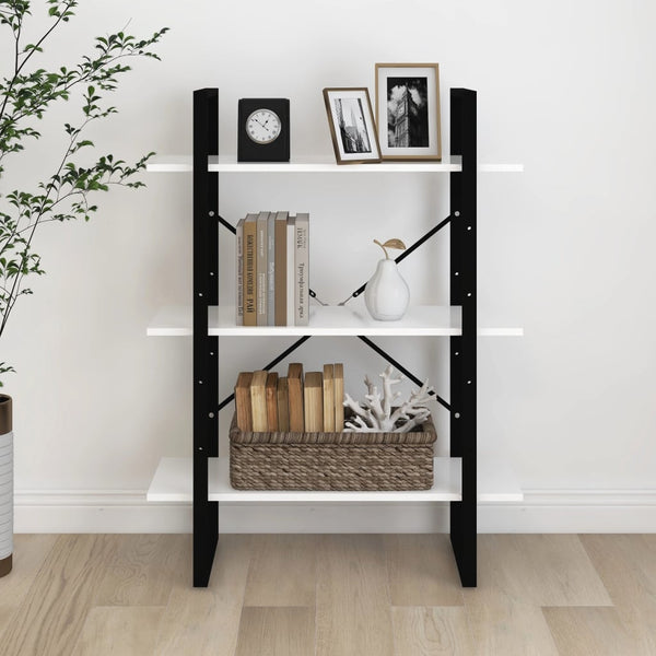 Bücherregal Weiß 80x30x105 cm