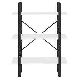 Bücherregal Weiß 80x30x105 cm