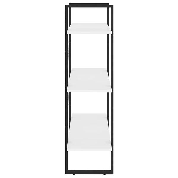 Bücherregal Weiß 80x30x105 cm