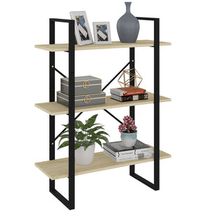 Bücherregal Sonoma Eiche, 80 cm