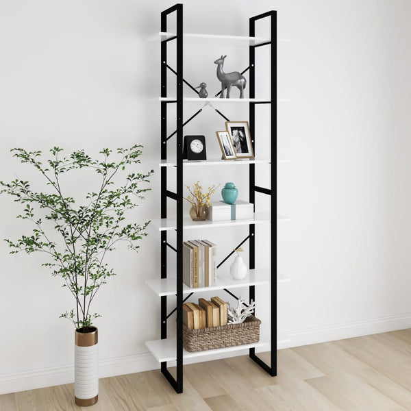 Weißer Hochschrank 80x30x210 cm