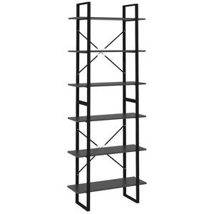 Grauer Hochschrank 80x30x210 cm