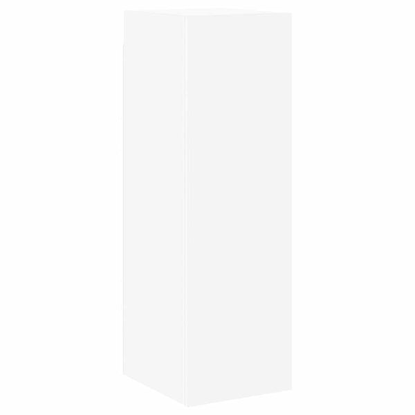 vidaXL 8-Piece TV Cabinet Set White Engineered Wood