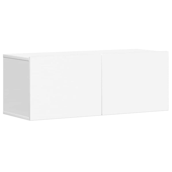 vidaXL 5-Piece TV Cabinet Set White Engineered Wood