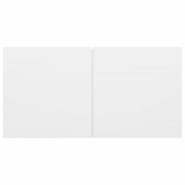 vidaXL 3-Piece TV Cabinet Set White Engineered Wood