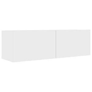 vidaXL 3-Piece TV Cabinet Set White Engineered Wood