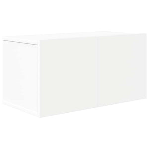 vidaXL 6-Piece TV Cabinet Set White Engineered Wood