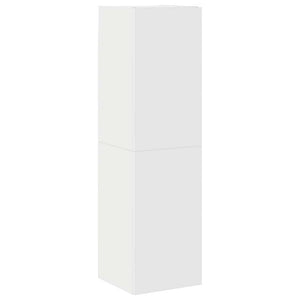 vidaXL 6-Piece TV Cabinet Set White Engineered Wood