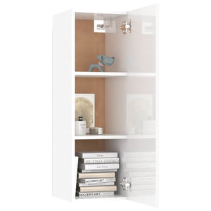 vidaXL 10-piece TV Cabinet Set White Engineered Wood