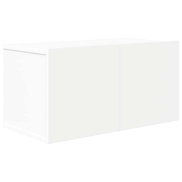 vidaXL 10-piece TV Cabinet Set White Engineered Wood