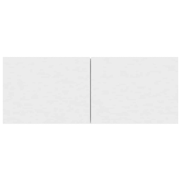 vidaXL 7-Piece TV Cabinet Set White Engineered Wood