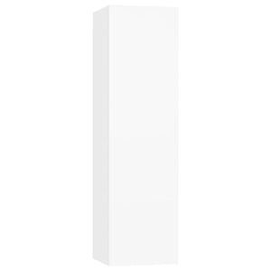 vidaXL 3-Piece TV Cabinet Set White Engineered Wood