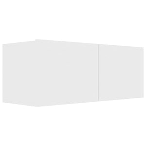 vidaXL 6-Piece TV Cabinet Set White Engineered Wood
