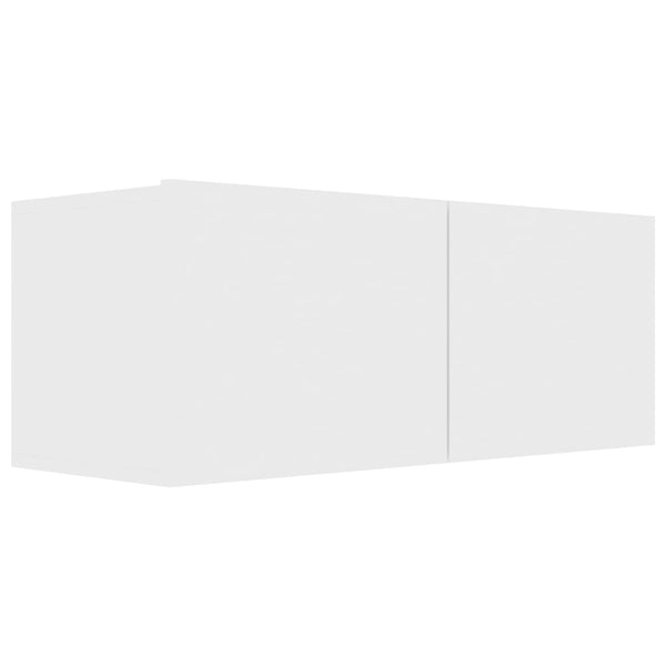 vidaXL 6-Piece TV Cabinet Set White Engineered Wood