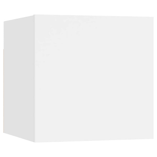vidaXL 5-Piece TV Cabinet Set White Engineered Wood