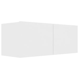 vidaXL 7-Piece TV Cabinet Set White Engineered Wood