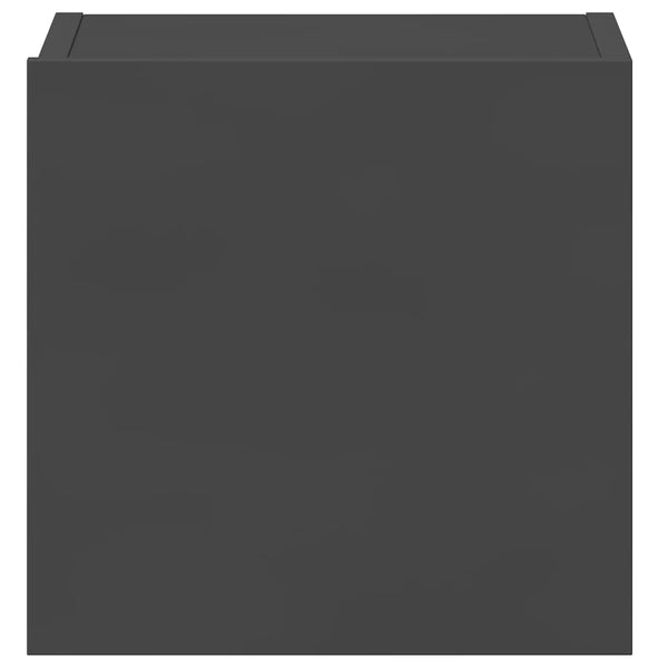 vidaXL 5-Piece TV Cabinet Set Grey Engineered Wood