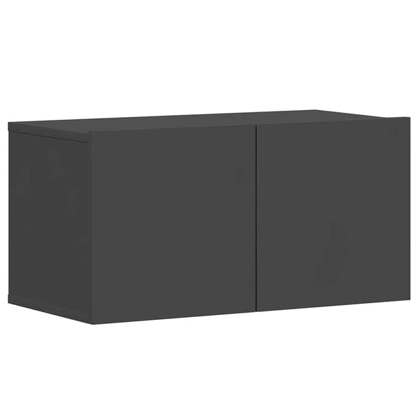 vidaXL 5-Piece TV Cabinet Set Grey Engineered Wood