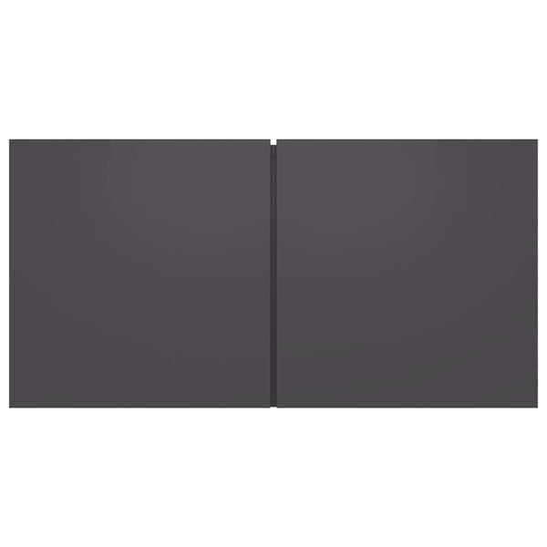 vidaXL 3-Piece TV Cabinet Set Grey Engineered Wood