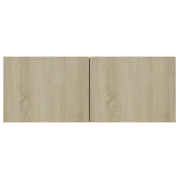 vidaXL TV Cabinets 4 pcs Sonoma Oak 80x30x30 cm Engineered Wood