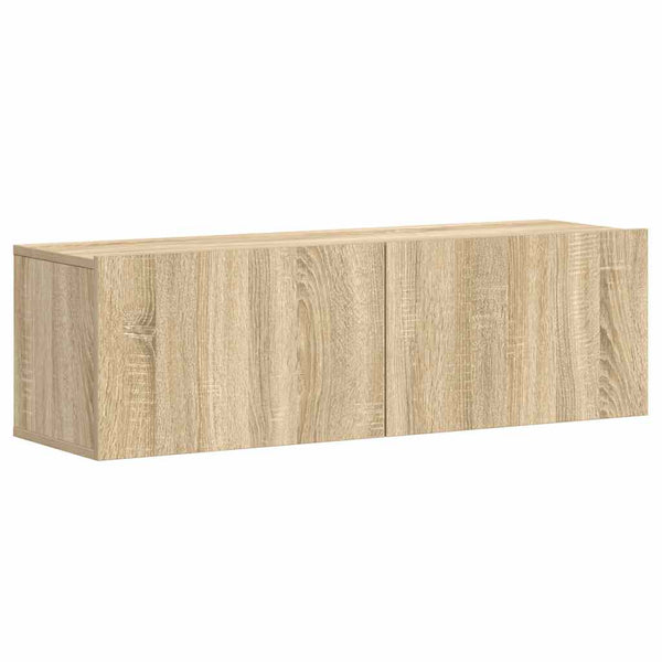 vidaXL 3-Piece TV Cabinet Set Sonoma Oak Engineered Wood