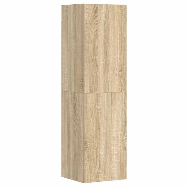 vidaXL 3-Piece TV Cabinet Set Sonoma Oak Engineered Wood