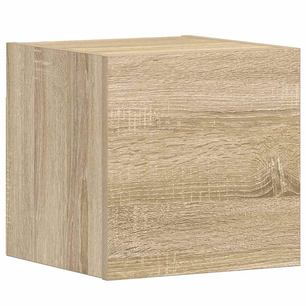 vidaXL 3-Piece TV Cabinet Set Sonoma Oak Engineered Wood
