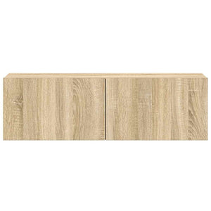 vidaXL 3-Piece TV Cabinet Set Sonoma Oak Engineered Wood