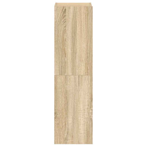 vidaXL 3-Piece TV Cabinet Set Sonoma Oak Engineered Wood