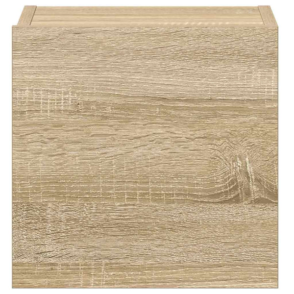 vidaXL 3-Piece TV Cabinet Set Sonoma Oak Engineered Wood