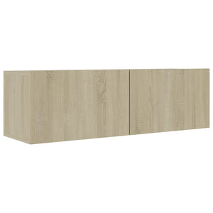 vidaXL 6-Piece TV Cabinet Set Sonoma Oak Engineered Wood