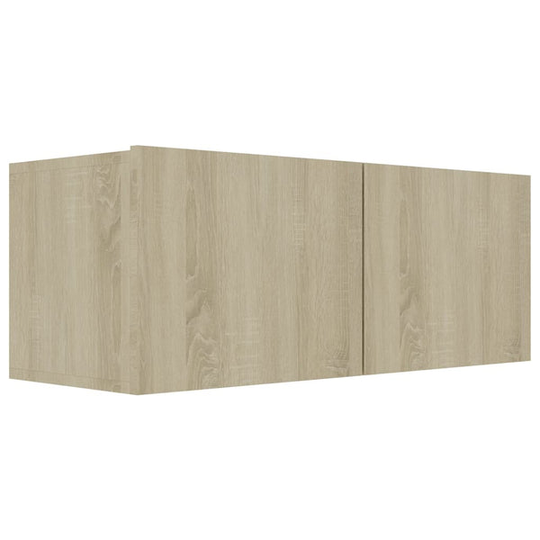 vidaXL 6-Piece TV Cabinet Set Sonoma Oak Engineered Wood